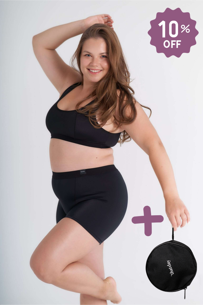 ELLA Period Boxers + Zipper Pouch Bundle