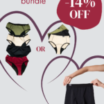 Ella Period Boxers + Trina or Katrina Period Proof Panties – Valentine’s Day Bundle
